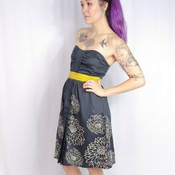 Anthropologie Floreat Natural Sunlight Dress - Picture 3 of 8